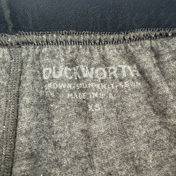 Duckworth Wool Womens Merino Base Layer Pant 3/4 Bottom Gray Outdoor Ski Size XS - Picture 6 of 11